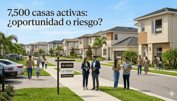 feature image of Inventario récord en Florida Central: Lo que 7,500 casas activas significan para tu bolsillo
