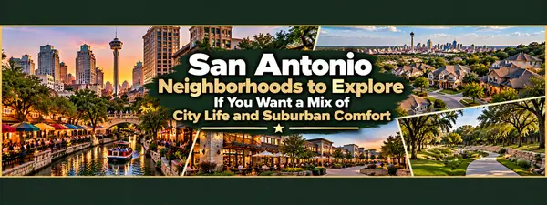 San Antonio Neighborhoods to Explore If You Want a Mix of City Life and Suburban Comfort
