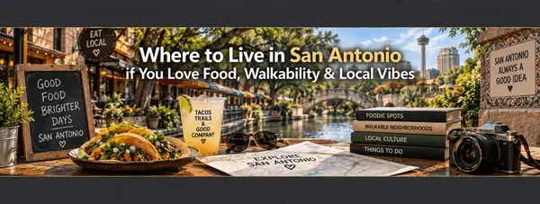 Where to Live in San Antonio if You Love Food, Walkability & Local Vibes,Alyssa Marquez