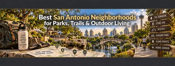 Best San Antonio Neighborhoods for Parks, Trails & Outdoor Living,Alyssa Marquez