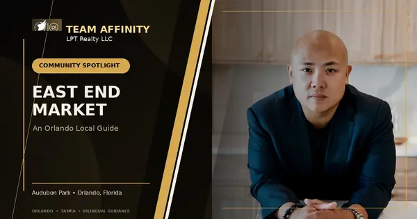 Team Affinity local guide to East End Market in Orlando's Audubon Park Garden District