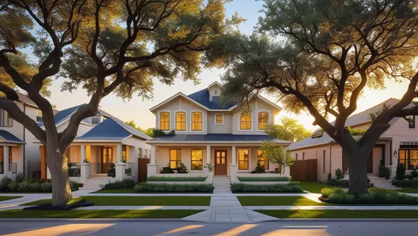 San Antonio home exterior at dusk – The Hub Realty Group powered by LPT Realty