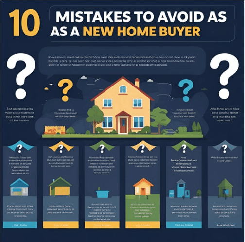 10 Mistakes To Avoid As A First Time Home Buyer