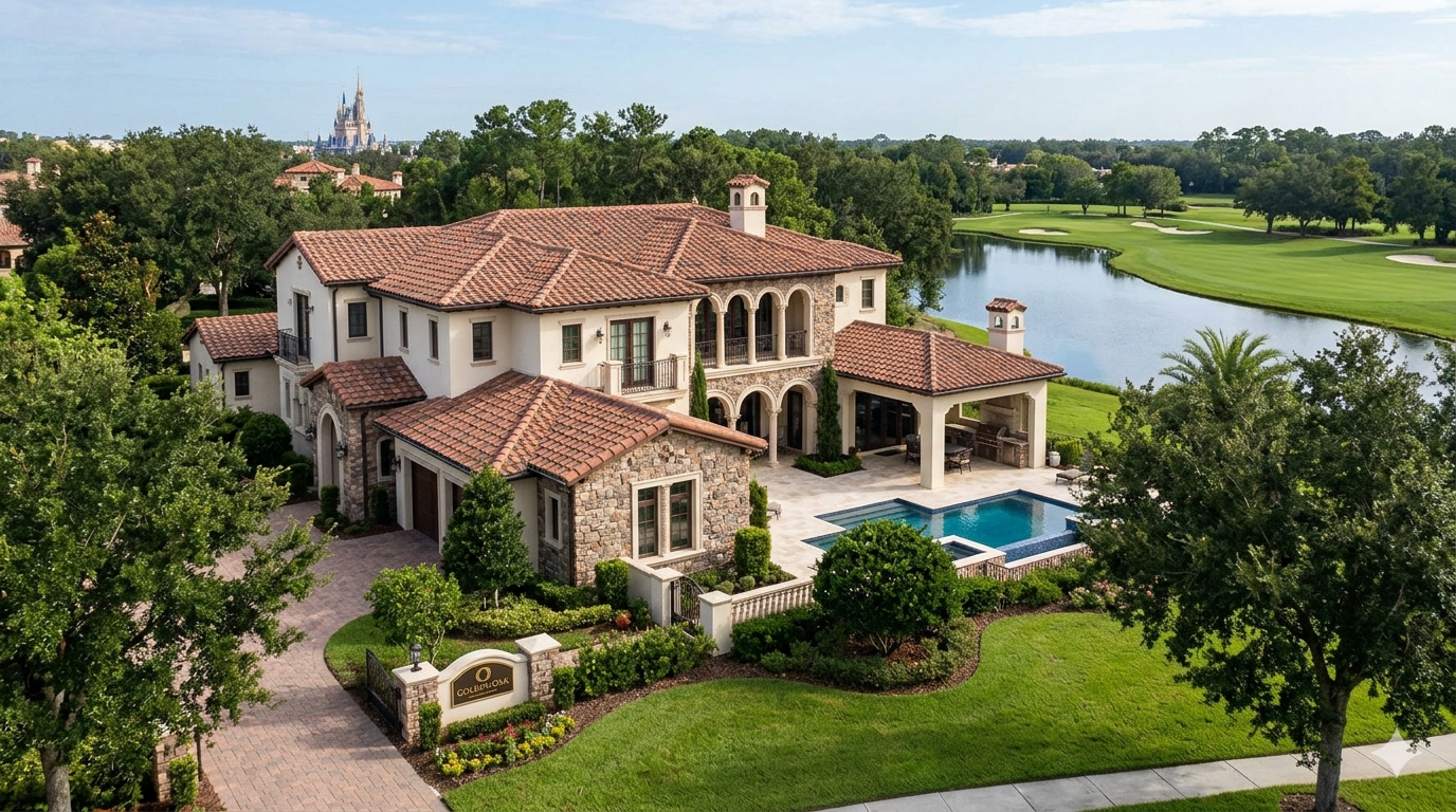 Luxury estate in Golden Oak at Walt Disney World Resort