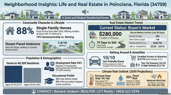 Living in Poinciana FL 34759 | Market Report & Lifestyle Guide