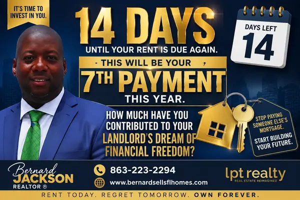 7th Rent Payment of 2026? Here's What Central Florida Renters Could Own Instead | Bernard Sells FL Homes