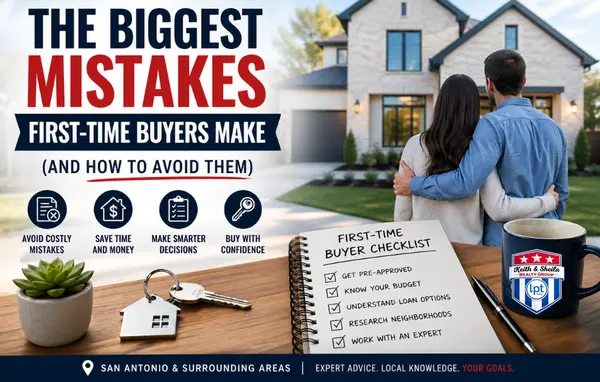 feature image of First-Time Home Buyer Mistakes in San Antonio (2026 Guide to Avoid Costly Errors)