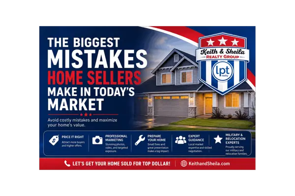 feature image of The Biggest Mistakes Home Sellers Make in Today’s Market | San Antonio Home Selling Tips