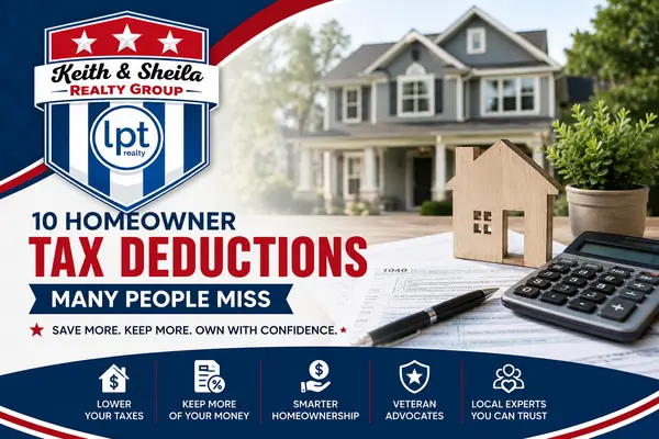 feature image of Homeowner Tax Deductions Many People Miss | San Antonio Area Homeowners Guide