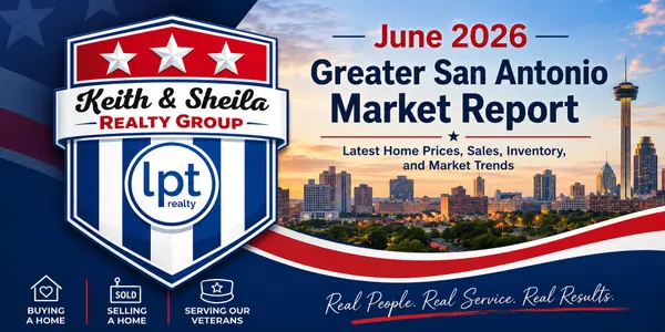 feature image of San Antonio Housing Market Update – June 2026 | Home Prices & Inventory