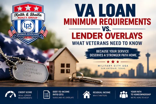 feature image of VA Loan Minimum Requirements vs. Lender Overlays: What Veterans Need to Know