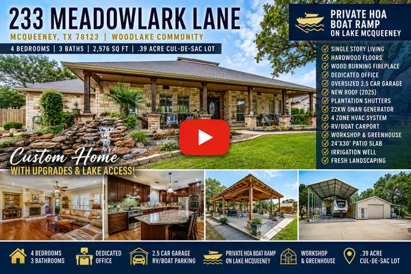 233 Meadowlark Ln, Mcqueeney, TX 78123-3238