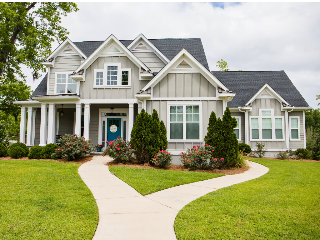 Move-in ready new construction home in Georgetown, Texas.