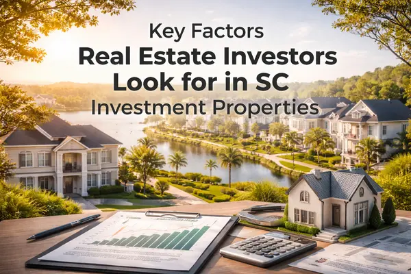 feature image of Key Factors Real Estate Investors Look for in SC Investment Properties