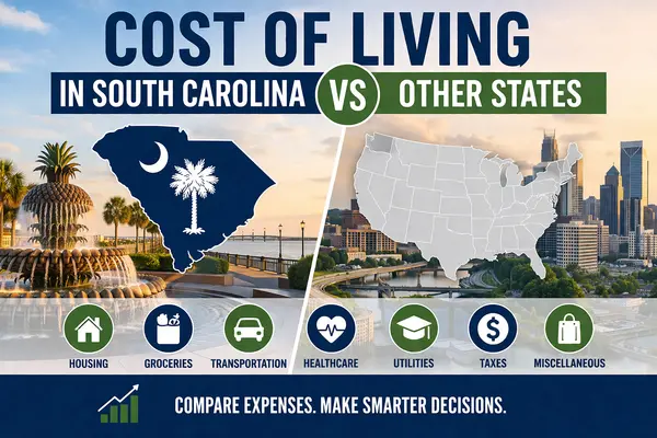 Cost of Living in South Carolina vs Other States