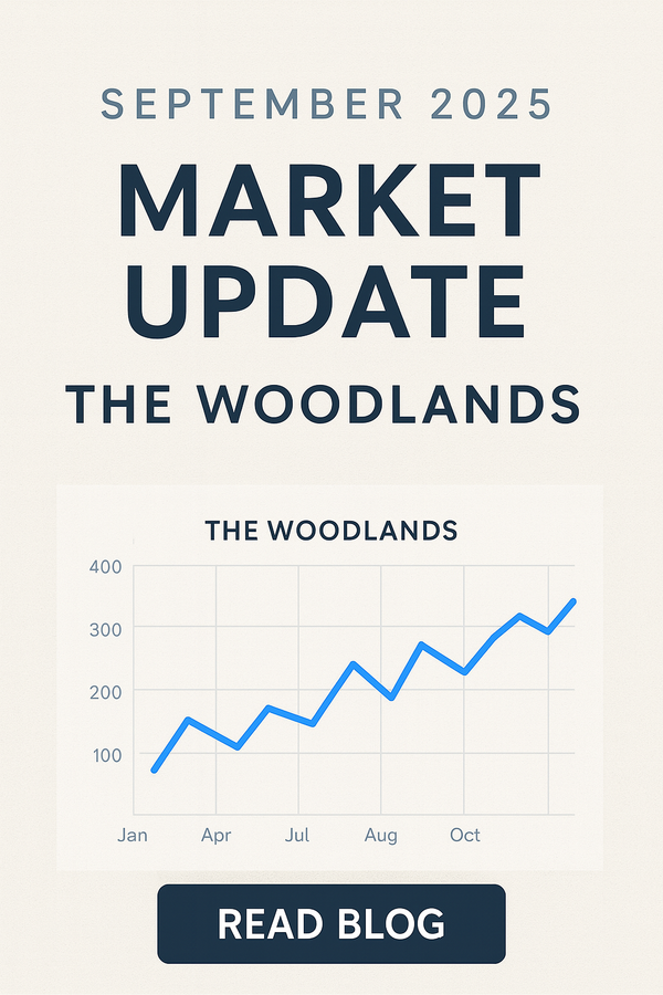 The Woodlands Real Estate Market Update – September 2025