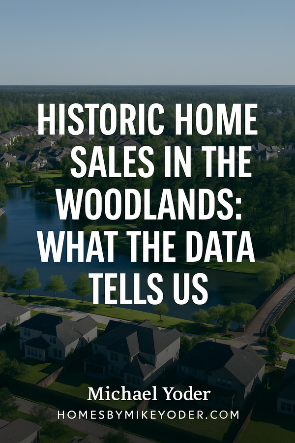 Historic Home Sales in The Woodlands: What the Data Tells Us (2019–2024)
