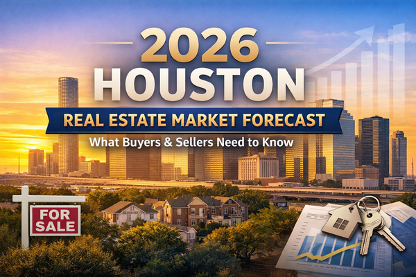 feature image of 2026 Houston Real Estate Market Forecast: What Buyers &amp; Sellers Need to Know