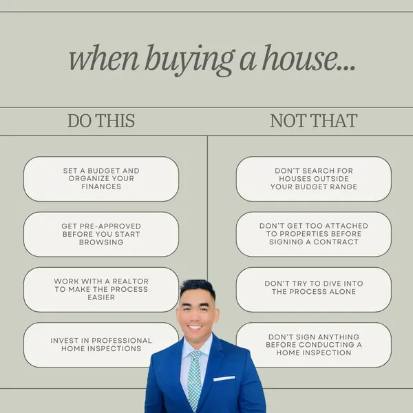 BUYING TIPS: WHEN BUYING A HOUSE.