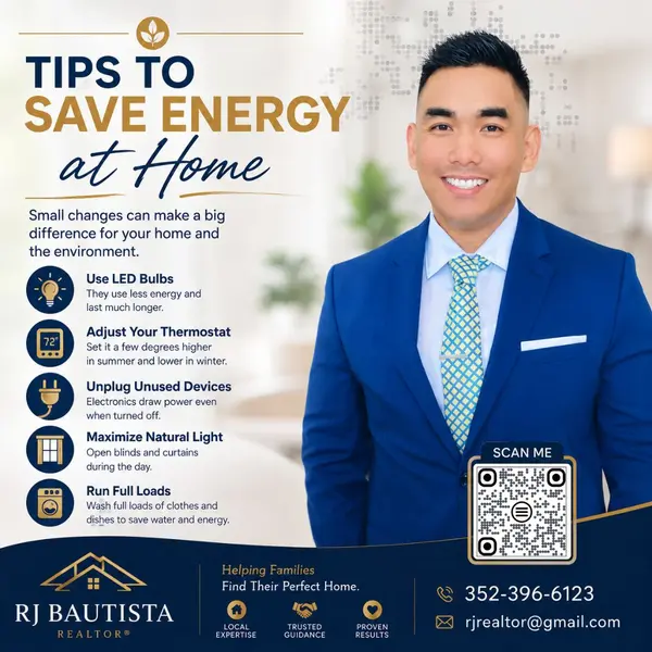 TIPS TO SAVE ENERGY AT HOME