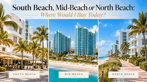 feature image of South Beach, Mid-Beach or North Beach: Where Would I Buy Today?