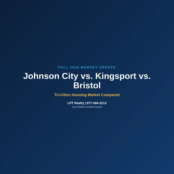 Johnson City vs. Kingsport vs. Bristol: Tri-Cities Housing Market Compared (Fall 2026)