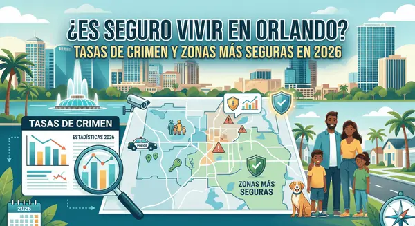 ¿Es seguro vivir en Orlando? Tasas de crimen y zonas más seguras en 2026,Daneibis Hernandez Garcia