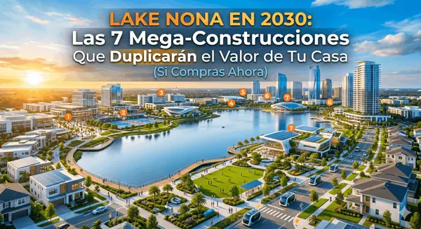 Lake Nona en 2030: Las 7 Mega-Construcciones Que Duplicarán el Valor de Tu Casa (Si Compras Ahora)