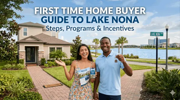 First Time Home Buyer Guide to Lake Nona: Steps, Programs & Incentives