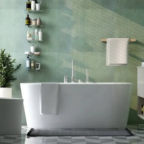 How to Wallpaper a Small Bathroom