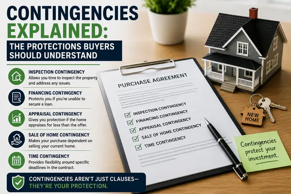 CONTINGENCIES EXPLAINED: THE PROTECTIONS BUYERS SHOULD UNDERSTAND
