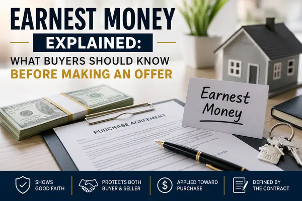 EARNEST MONEY EXPLAINED: WHAT BUYERS SHOULD KNOW BEFORE MAKING AN OFFER