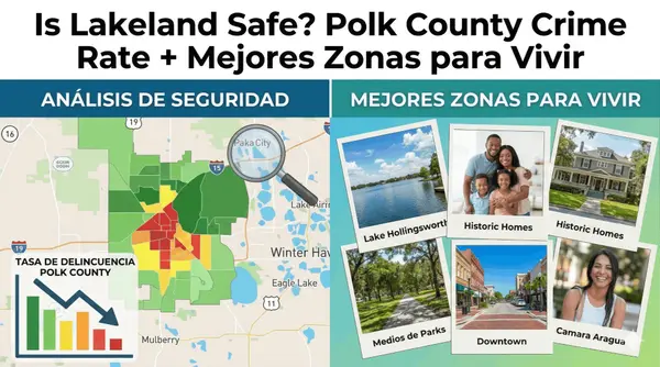 Is Lakeland Safe? Polk County Crime Rate + Mejores Zonas para Vivir