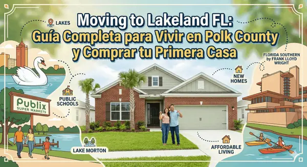  Moving to Lakeland FL: Guía Completa para Vivir en Polk County y Comprar tu Primera Casa,Michael Cruz Irizarry