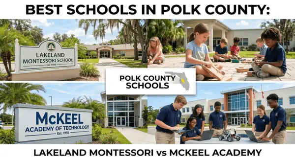 Best Schools in Polk County: Lakeland Montessori vs McKeel Academy