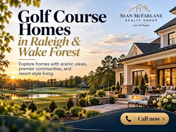 feature image of Looking for Golf Course Homes Near Raleigh or Wake Forest?