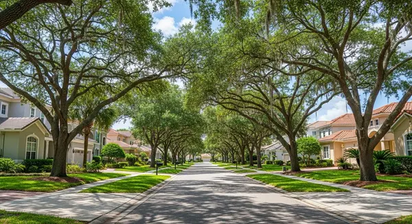 Orlando neighborhood street view