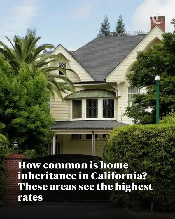    Homes in California is not being sold. They are being inherited. 