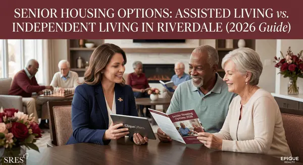 feature image of Senior Housing Options: Assisted Living vs. Independent Living in Riverdale (2026 Guide)