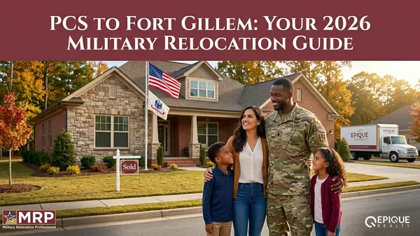 feature image of PCS to Fort Gillem: Your 2026 Military Relocation Guide