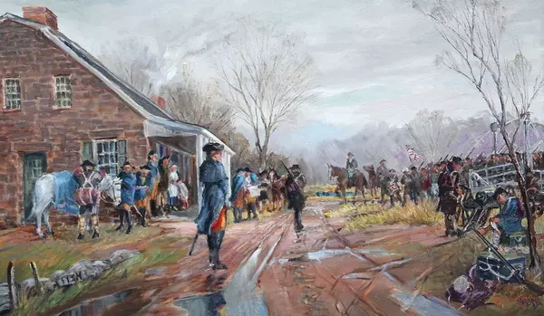 Notable Revolutionary War Sites in New Jersey: Steuben House