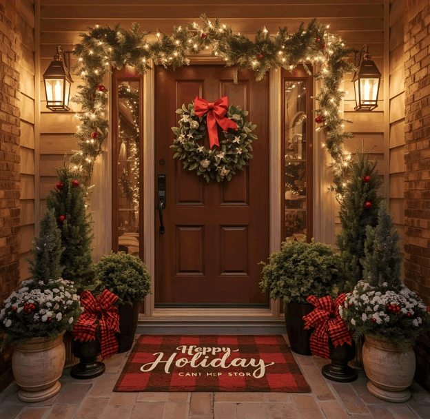 Front Porch for the Holidays