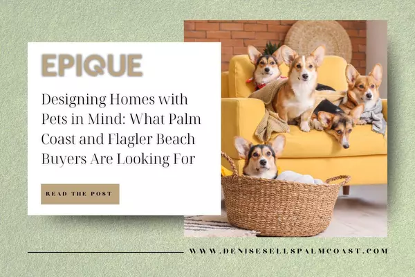 Designing Homes with Pets in Mind: What Palm Coast and Flagler Beach Buyers Are Looking For