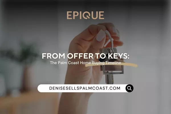 From Offer to Keys: The Palm Coast Home Buying Timeline