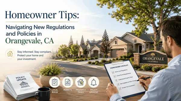 Homeowner Tips: Navigating New Regulations and Policies in Orangevale, CA
