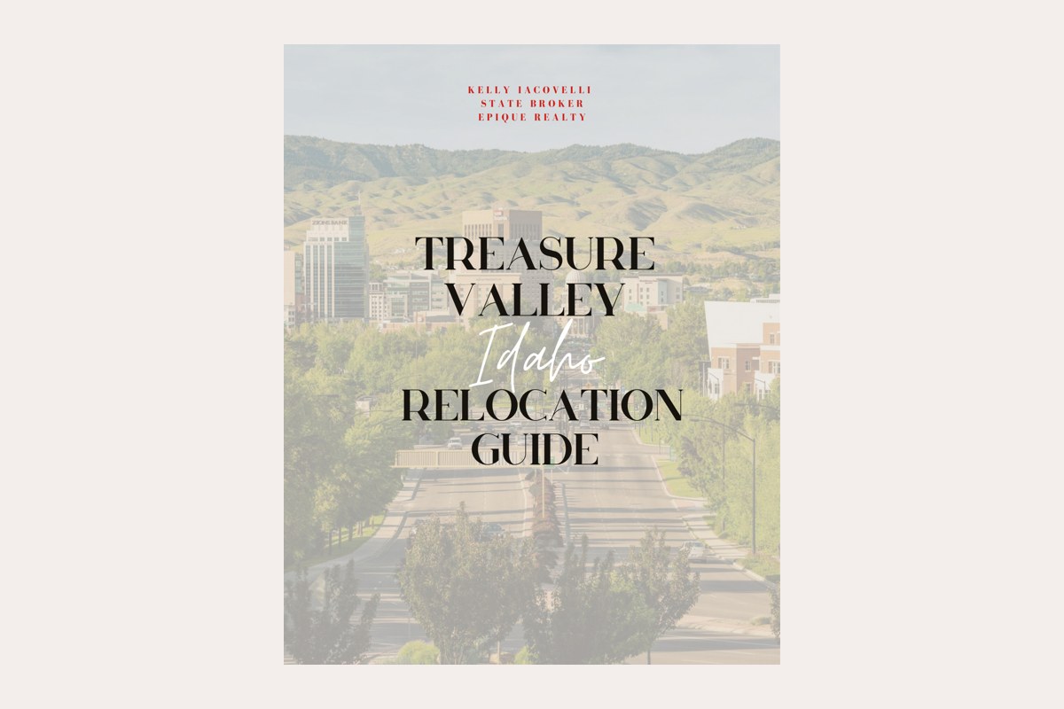 Treasure Valley Relocation Guide cover