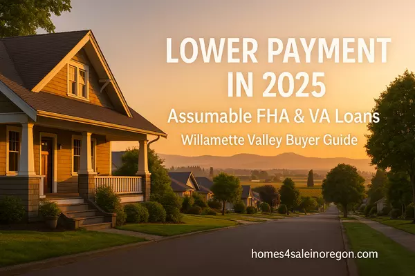 How to Buy a Home with a Lower Payment in 2025: Assumable FHA & VA Loans in the Willamette Valley