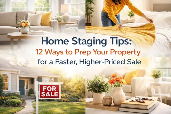 Home Staging Tips: 12 Ways to Prep Your Property for a Faster, Higher-Priced Sale