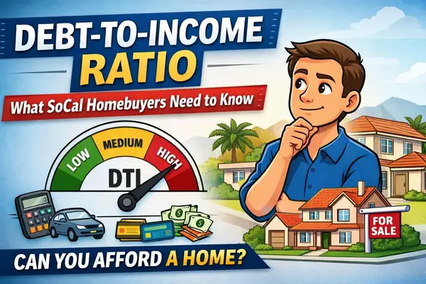 feature image of Debt-to-Income Ratio: What Southern California Homebuyers Need to Know