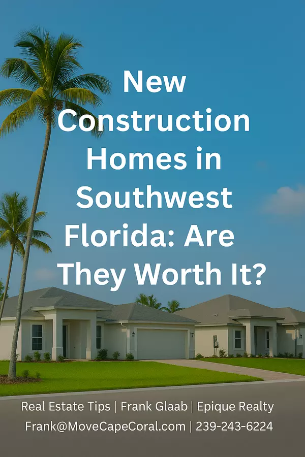 feature image of New Construction Homes in Southwest Florida: Are They Worth It?